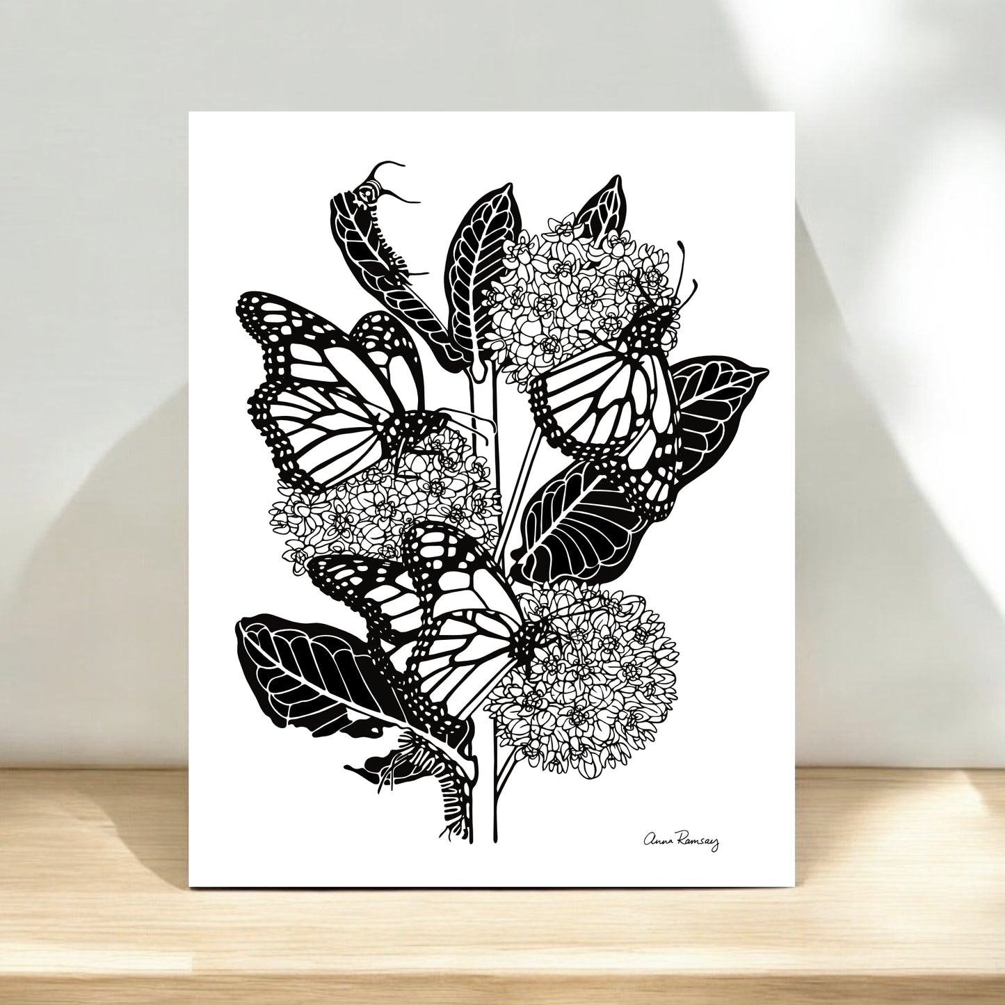 Milkweed & Monarch